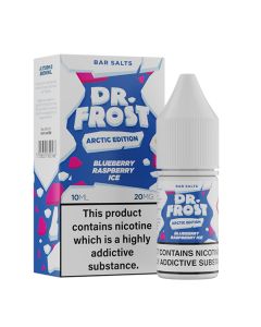 Dr Frost Bar Salts Arctic Edition - Blueberry Raspberry Ice - 10ml Liquide (Sel de Nicotine) Dr Frost Bar Salts Arctic Edition - Blueberry Raspberry Ice - 10ml Liquide (Sel de Nicotine)
