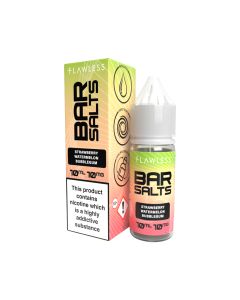 Flawless BAR SALT - Strawberry Watermelon Bubblegum - 10ml Liquide (Sels de Nicotine)