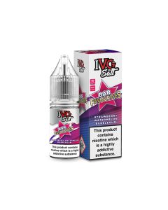IVG Bar Favourites - Strawberry Watermelon Bubblegum - 10ml Liquide (20mg Sels de Nicotine) IVG Bar Favourites - Strawberry Watermelon Bubblegum - 10ml Liquide (20mg Sels de Nicotine)