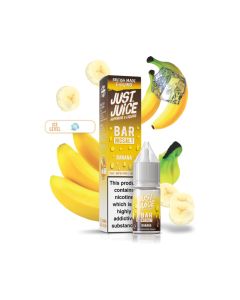 Just Juice Bar - Banana - 10ml Liquide (Sels de Nicotine) Just Juice Bar - Banana - 10ml Liquide (Sels de Nicotine)