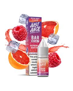 Just Juice Bar - Framboise & Pamplemousse - 10ml Liquide (Sel de Nicotine) Just Juice Bar - Framboise & Pamplemousse - 10ml Liquide (Sel de Nicotine)