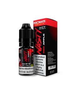 PodMate - Red Apple - 10ml Liquide (Sels de Nicotine) PodMate - Red Apple - 10ml Liquide (Sels de Nicotine)