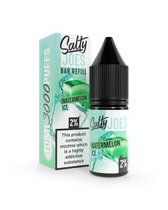 Recharge Bar Salty Joe's - Watermelon Ice - 10ml Liquide (Sel de Nicotine) 20 mg/ml Nikotin