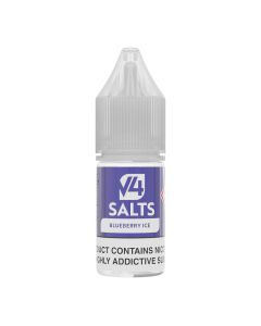V4 Vapor - Blueberry Ice - 10ml Liquide (Sels de Nicotine) V4 Vapor - Blueberry Ice - 10ml Liquide (Sels de Nicotine)