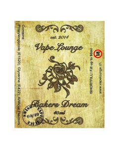 Vapelounge Premium - Bakers Dream Liquid Vapelounge Premium - Bakers Dream Liquid