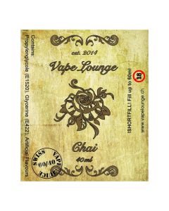 Vapelounge Premium - Chai Liquid Vapelounge Premium - Chai Liquid