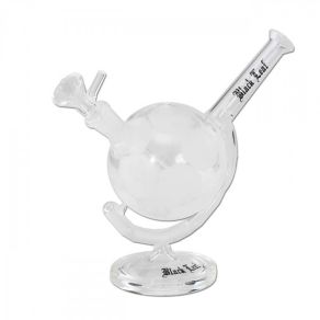 Black Leaf - Verre Bubbler - Fussball Black Leaf - Verre Bubbler - Fussball