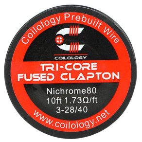 Coilology Tricore/Quad Core Fused Clapton Draht Coilology Tricore/Quad Core Fused Clapton Draht