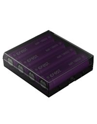 Efest Batterie Case für 4x 18650er Batterien - Dunkel Efest Batterie Case für 4x 18650er Batterien - Dunkel