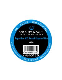 VandyVape Superfine MTL Fused Clapton Draht 30GA*2+38GA VandyVape Superfine MTL Fused Clapton Draht 30GA*2+38GA