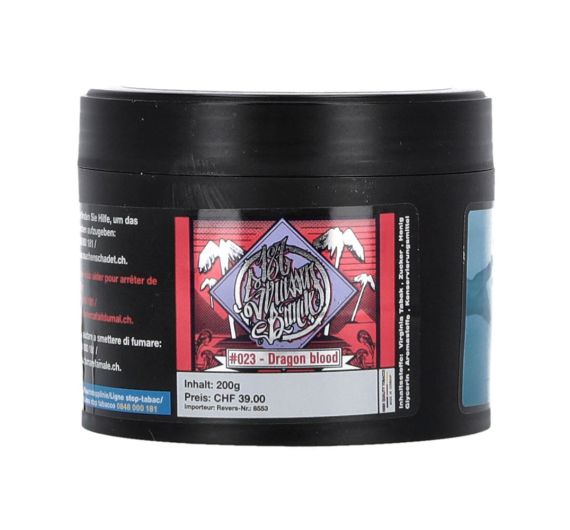 187 Strassenbande - #23 Dragon Blood - 200g - Shisha Tabac