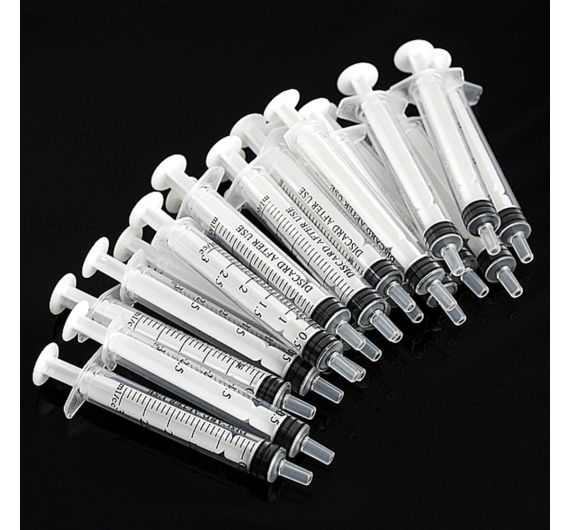 3ml Seringue à liquide (5 Stk.)