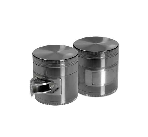 4-teilig avec Auswurf - Grinder