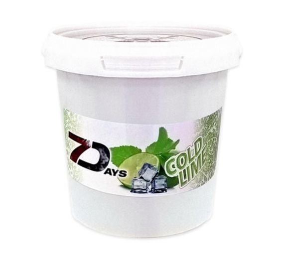 7 Days - Cold Lime - 1kg - Shisha Tabac
