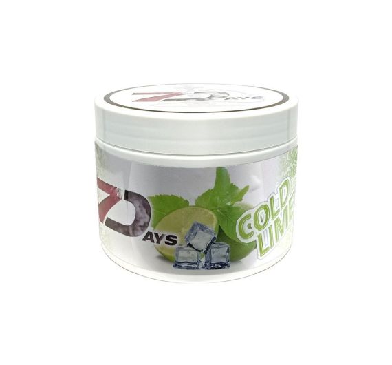7 Days - Cold Lime - 200g - Shisha Tabac