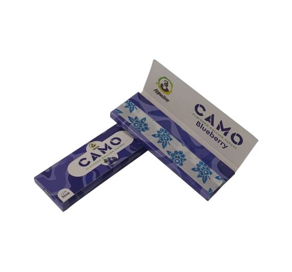 Afghan Hemp - Feuilles à rouler aromatisées - Myrtille