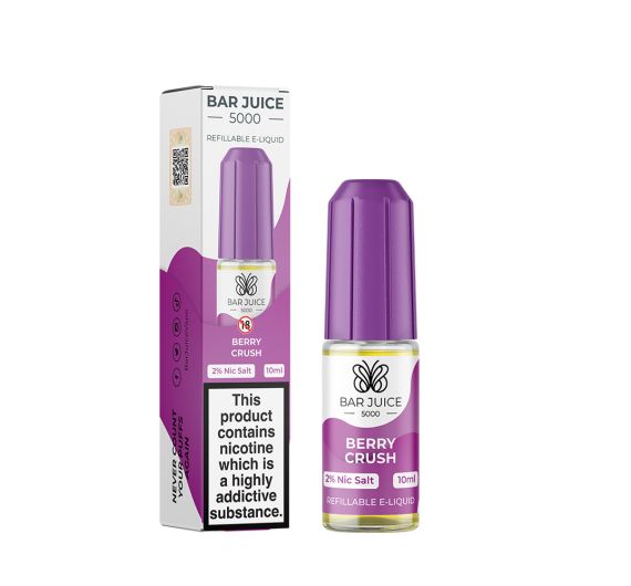 Bar Juice 5000 - Berry Crush - 10ml Liquide (Sels de Nicotine)