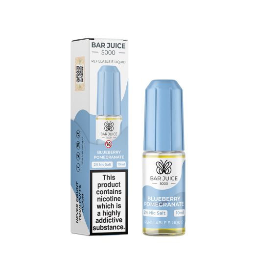 Bar Juice 5000 - Blueberry Pomegranate - 10ml Liquide (Sels de Nicotine)