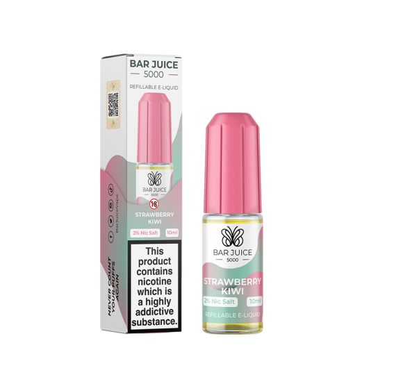 Bar Juice 5000 - Strawberry Kiwi - 10ml Liquide (Sels de Nicotine)