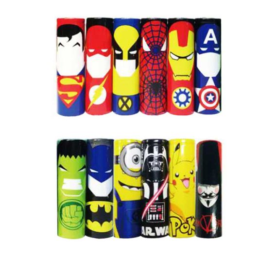 Batteriekleber / Gaine thermorétractable pour 18650er Piles