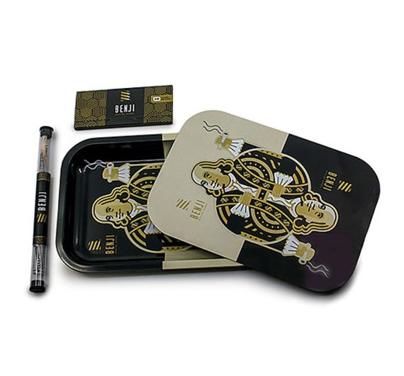 Benji - Mischschale - Metall Tablett avec Couvercle - King Franklin Light - Kit