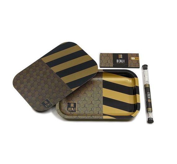 Benji - Mischschale - Metall Tablett avec Couvercle - Original - Kit