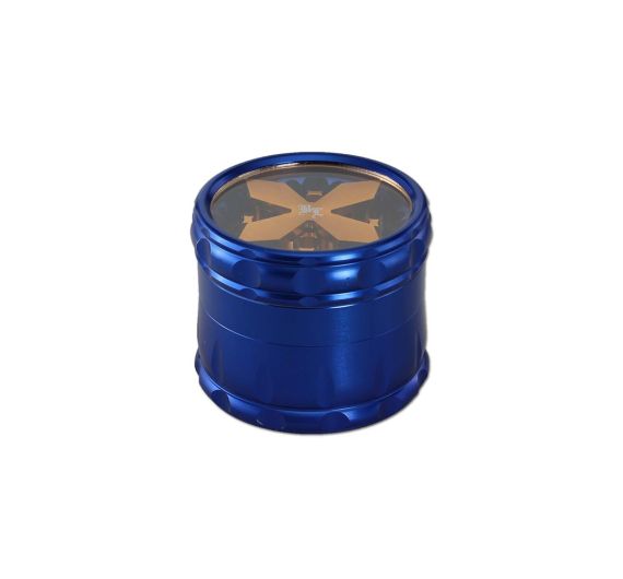 Black Leaf - 4-teilig Cross Blau - Grinder