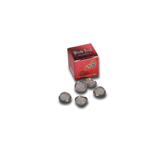 Black Leaf - Acier inoxydable Schüsselsiebe - 12,7mm