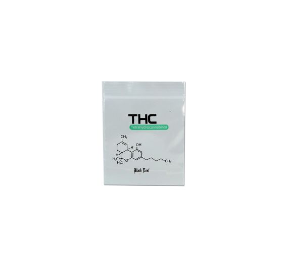 Black Leaf - THC Zip-Beutel 35x40mm 100Stk