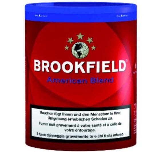 Brookfield - American Blend Myo Tin - 120g - Tabac Brookfield - American Blend Myo Tin - 120g - Tabac