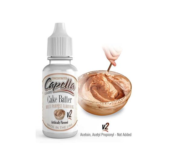 Capella - Cake Batter V2 - 13ml Arôme