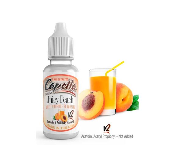 Capella - Juicy Peach V2 - 13ml Arôme