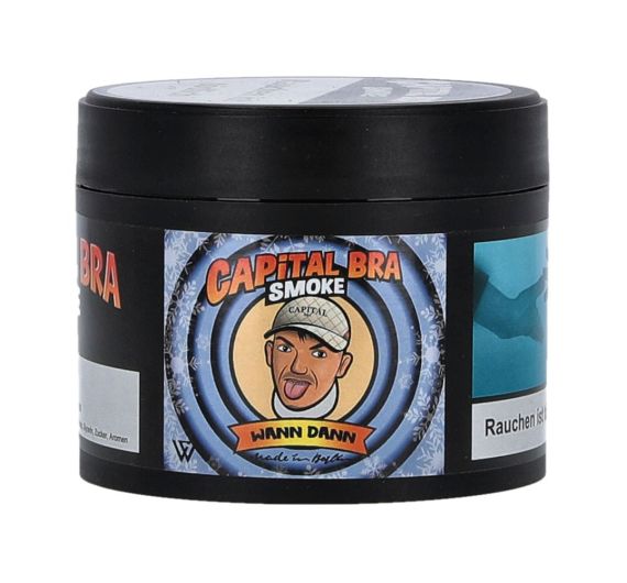 Capital Bra Smoke - Wann Dann - 200g - Shisha Tabac