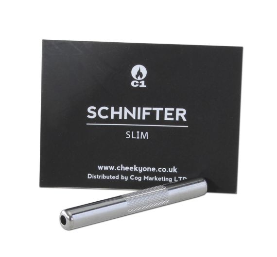 Cheeky One - Acier inoxydable Snorter Schnifter Slim Cheeky One - Acier inoxydable Snorter Schnifter Slim