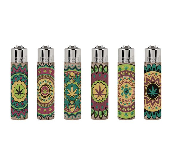 Clipper - Cork Covers Feuerzeug MANDALA - Assortiert