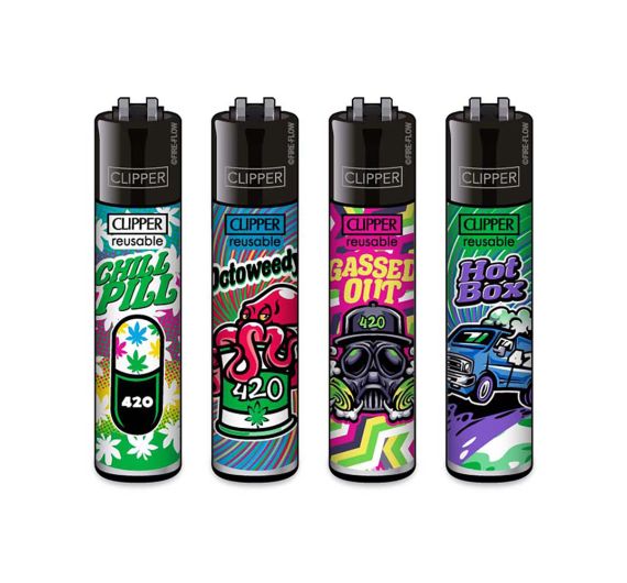 Clipper - Feuerzeuge 420 MIX #6 - Assortiert