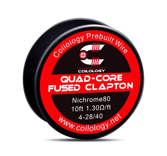 Coilology Quad-Core Fused Clapton Fil de fer