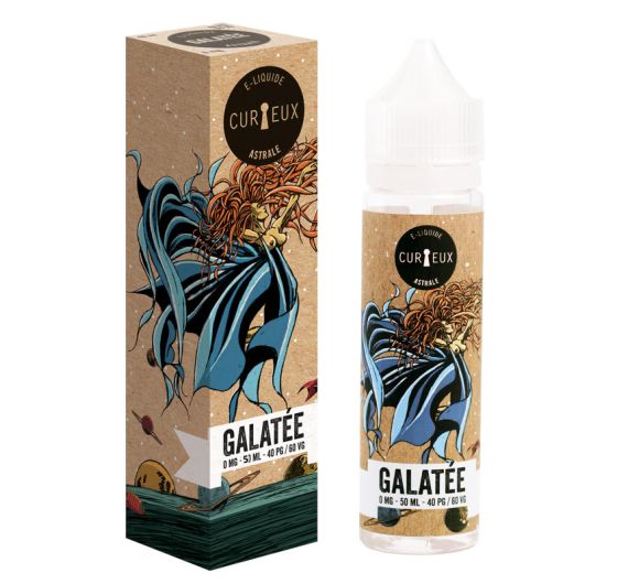 Curieux Astrale - Galatée - 50/60ml Liquide (Shortfill) Curieux Astrale - Galatée - 50/60ml Liquide (Shortfill)