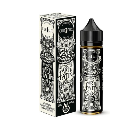 Curieux Dessert - Tarte Tatin - 50/60ml Shortfill Liquide