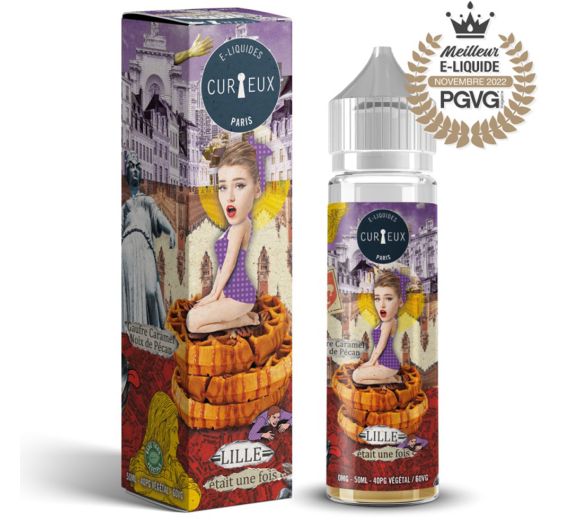 Curieux Hexagone - Lille etait une Fois - 50/70ml Liquide (Shortfill)