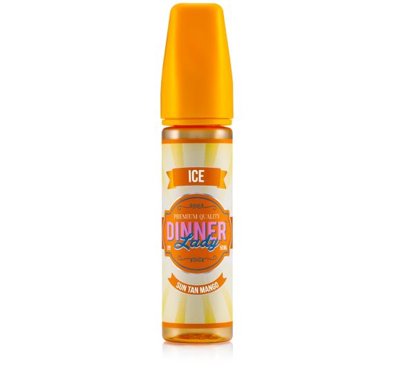 Dinner Lady Ice - Sun Tan Mangue - 50/60ml Shortfill Liquide