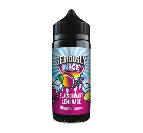 Doozy Seriously Nice - Blackcurrant Lemonade - 100/120ml Liquide (Shortfill)