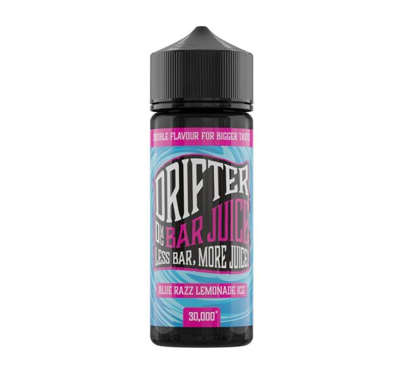 Drifter Bar Juice - Limonade Glacée Blue Razz - 100/120ml Liquide (Shortfill) Drifter Bar Juice - Limonade Glacée Blue Razz - 100/120ml Liquide (Shortfill)