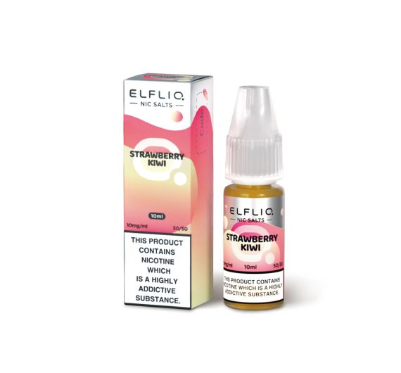 ElfBar Elfliq - Strawberry Kiwi - 10ml Liquide (Sels de Nicotine) ElfBar Elfliq - Strawberry Kiwi - 10ml Liquide (Sels de Nicotine)