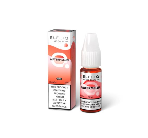 ElfBar Elfliq - Watermelon - 10ml Liquide (Sels de Nicotine)