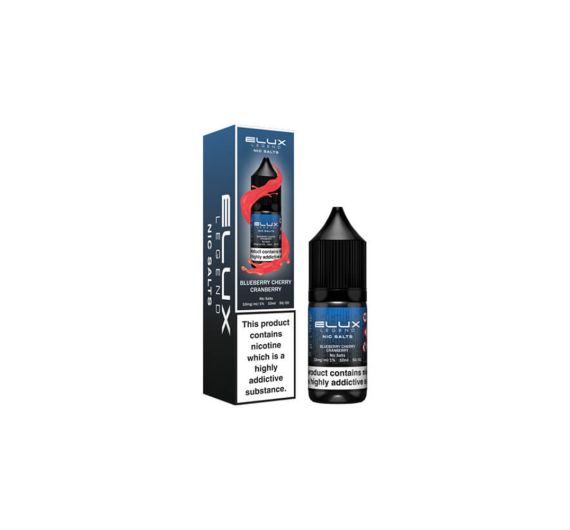 ELUX Legend - Blueberry Cherry Cranberry - 10ml Liquide (Sels de Nicotine) ELUX Legend - Blueberry Cherry Cranberry - 10ml Liquide (Sels de Nicotine)