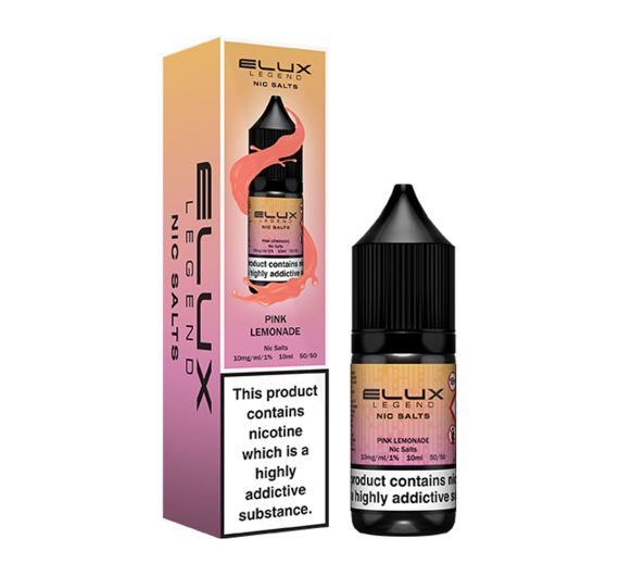 ELUX Legend - Pink Lemonade - 10ml Liquide (Sels de Nicotine)