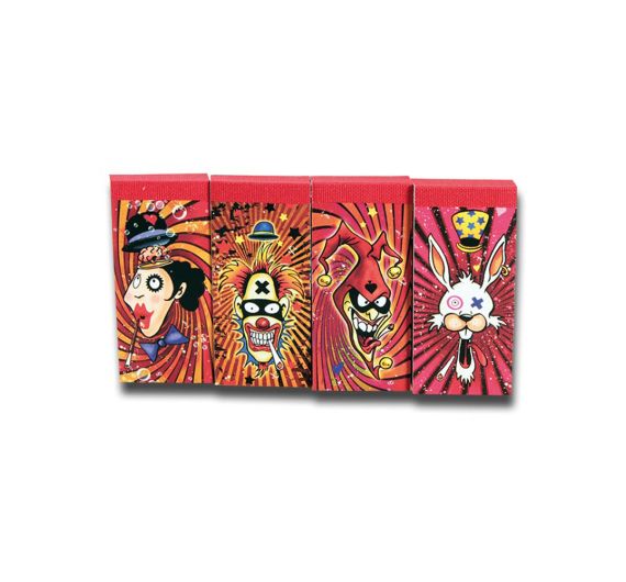 Filter Tips Freak Show 4 Motive - Assortiert Filter Tips Freak Show 4 Motive - Assortiert