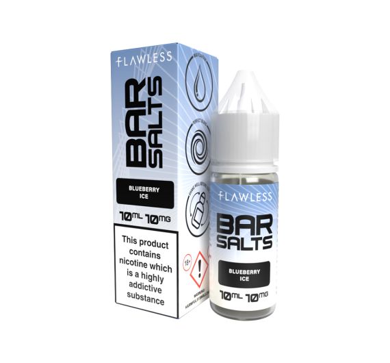 Flawless BAR SALT - Blueberry Ice - 10ml Liquide (Sels de Nicotine)