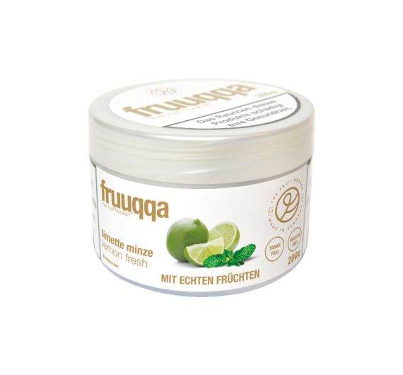 Fruuqqa - Lime Mint - 200g - Substitut de tabac à chicha Fruuqqa - Lime Mint - 200g - Substitut de tabac à chicha